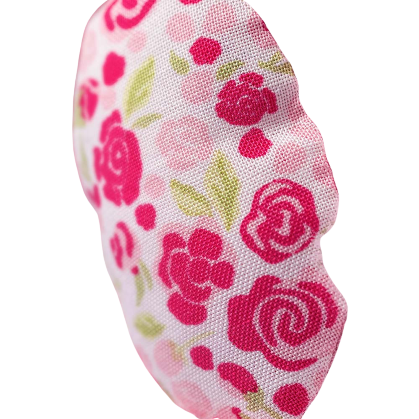 Pink Floral Bunny Plush Toy