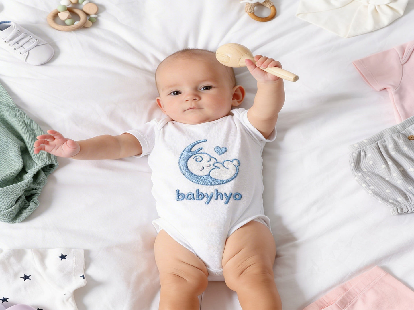 Baby Cotton Bodysuit – Soft, Breathable & Everyday Comfort