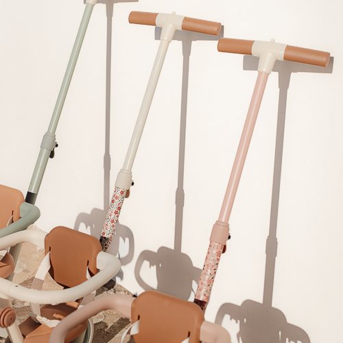 4-in-1 Driewieler Kinderwagen Tricycle – Pink