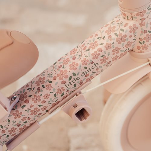 4-in-1 Driewieler Kinderwagen Tricycle – Pink