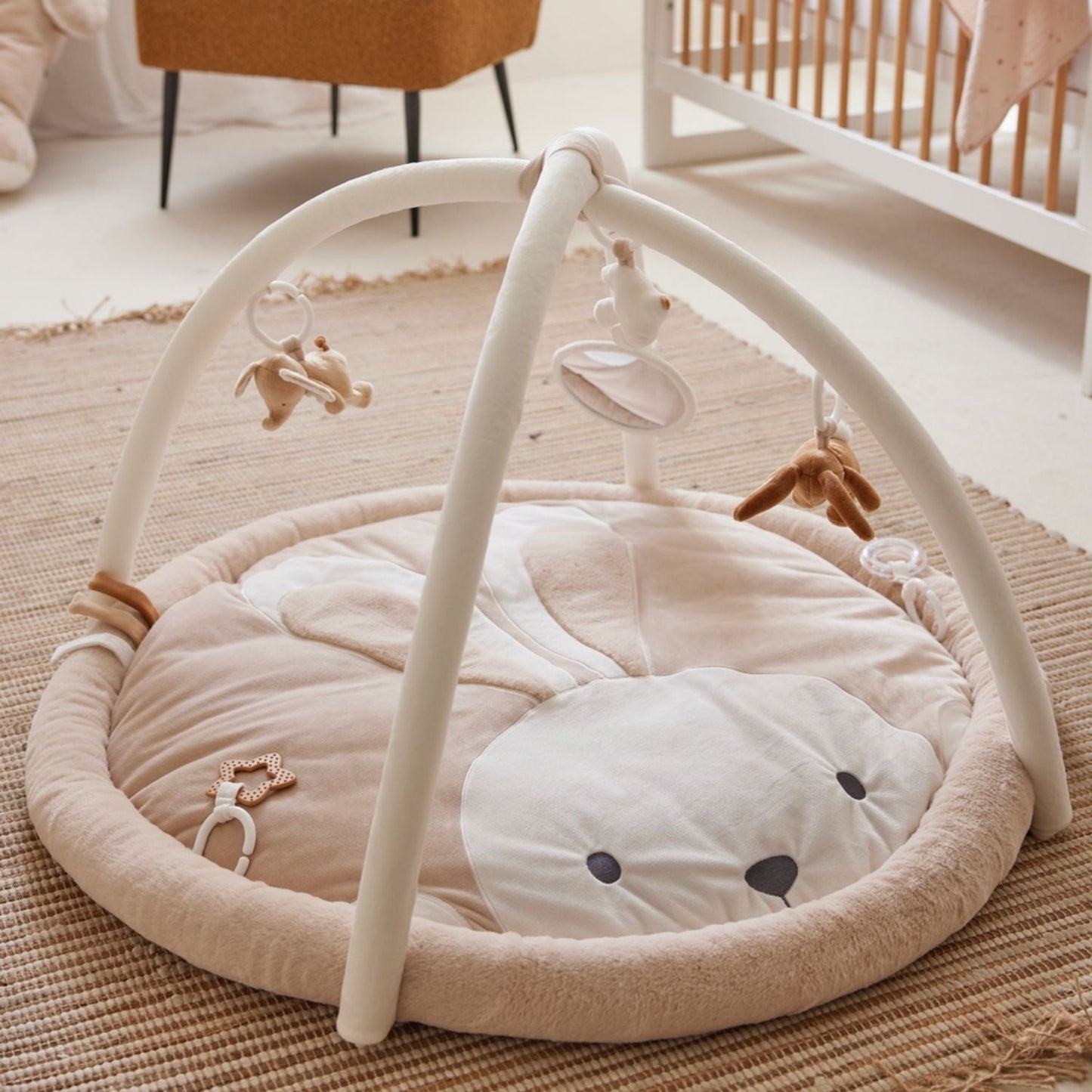 Baby Play Mat – Soft Activity Mat for Newborns & Tummy Time