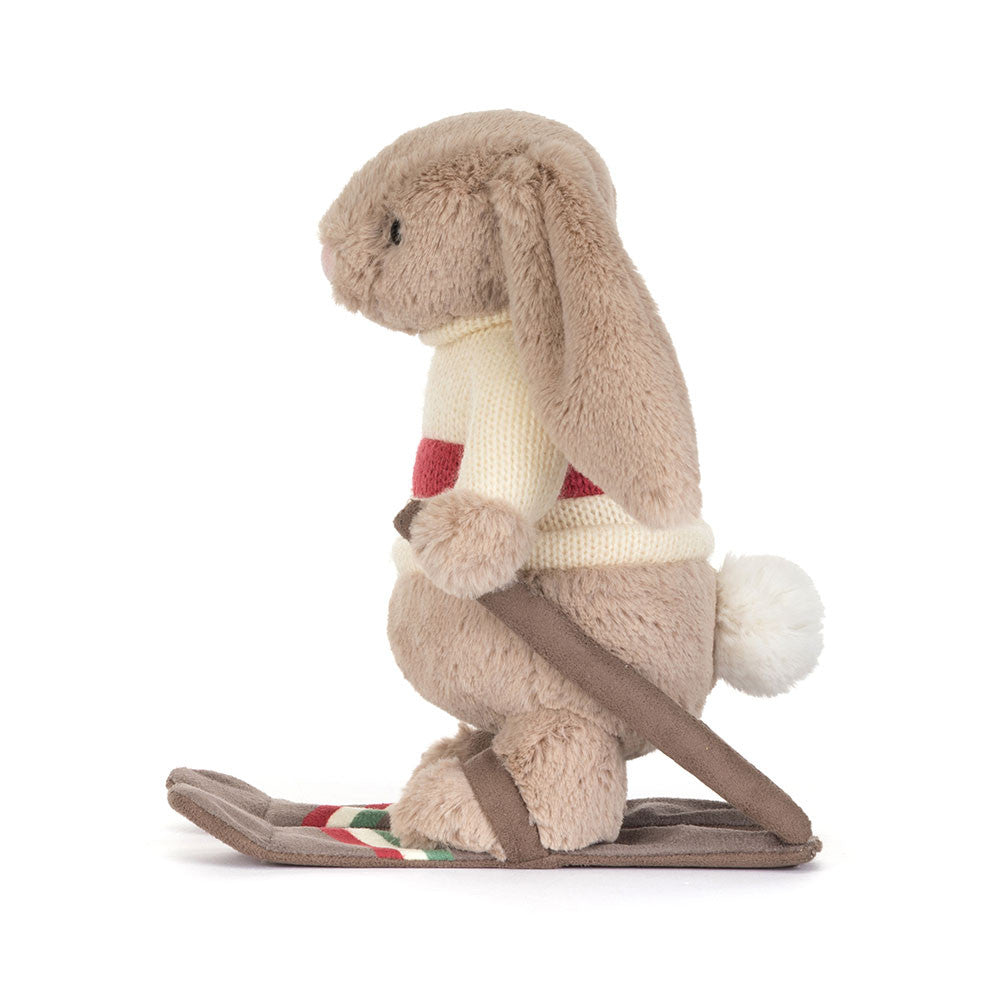 Jellycat Bashful Bunny Ski Outfit Plush Soft Toy Gift