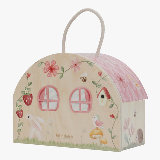 Little Dutch Fairy House & Garden Wooden Play Set