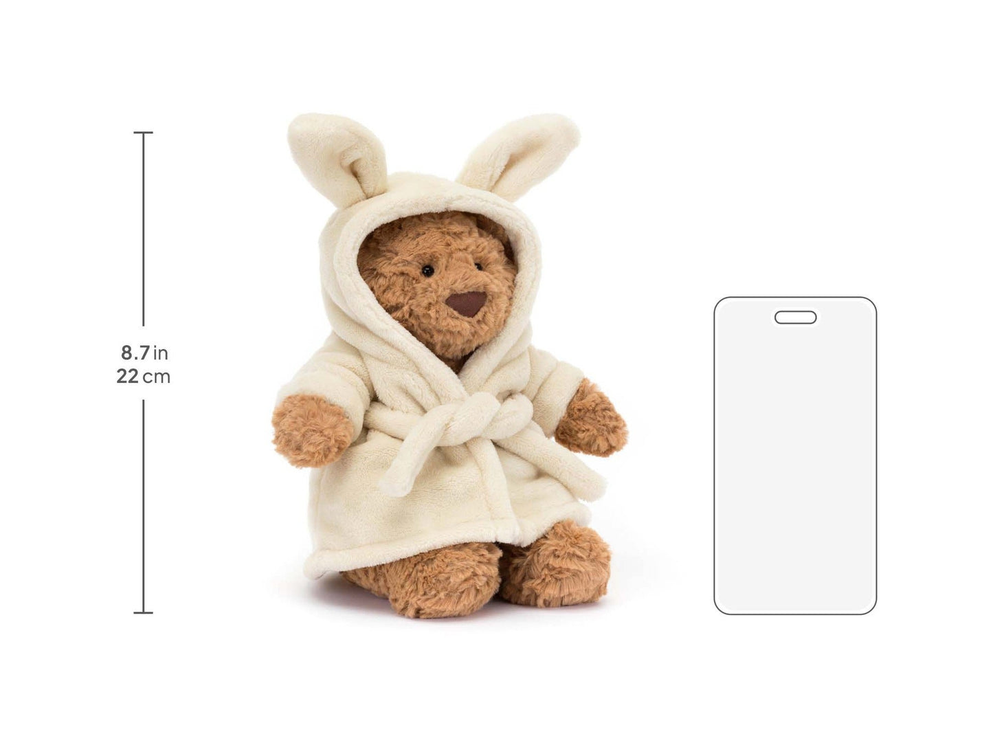 Bartholomew Bear – Cozy Bathrobe Outfit Accessory