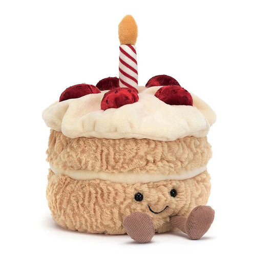 Jellycat Amuseables Birthday Cake Plush Soft Toy